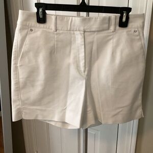 M26 - White House Black Market 5 inch White Dress Short